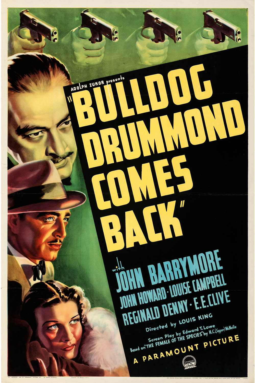 BULLDOG DRUMMOND COMES BACK